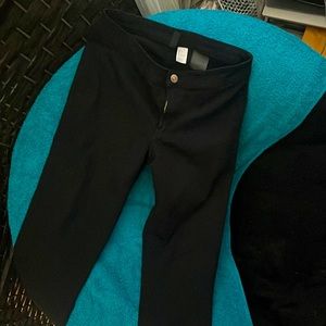 H&M Black Skinny Jeans No Front Pockets Size 6